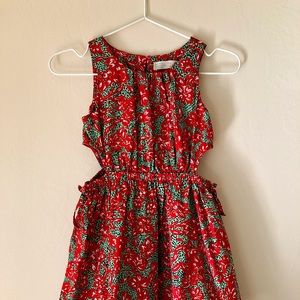 Cut out floral 10T Zara Dress